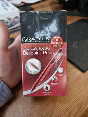 Just Stationery Write Smooth Stift - Rot (50er Pack)