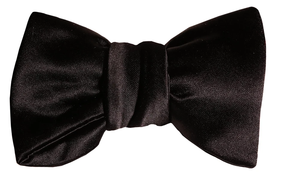 Pajarita de seda negra de Le Noeud Papillon de Sydney Foto 3 de 4