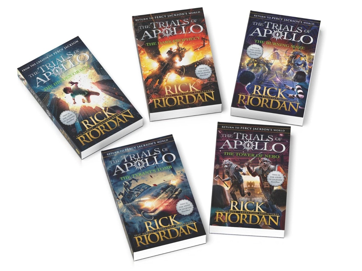 4-7DAYS DELIVERY-The Trials of Apollo: Complete Collection(Box Set