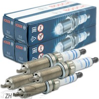 4X Bosch ZQR8SI302 ZüNdkerze 0 242 129 512 Iridium FüR BMW Peugeot Mini