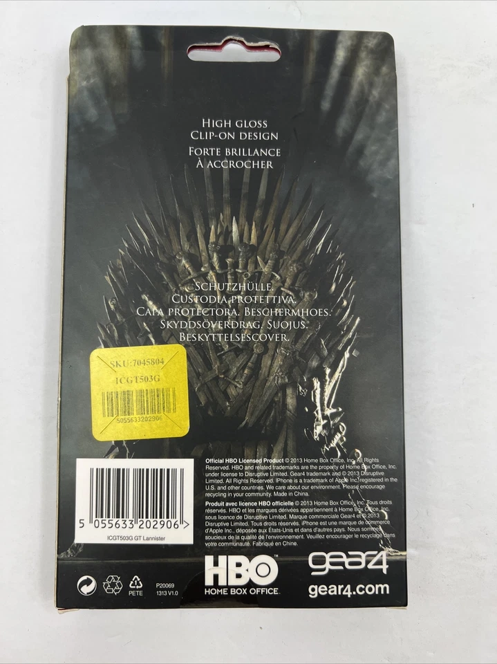 GAME OF THRONES IPHONE 5 CASE TV SERIES PROTECTIVE CELL PHONE COVER NEW - Image 2 of 4