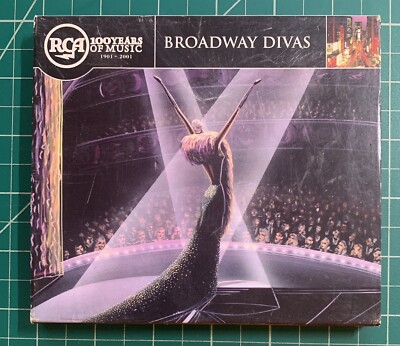 Broadway Divas RCA 100 Years Of Music  w/Slip Cover Protection CD VeryCleanDisc