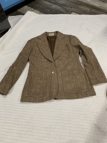 Vintage Nan Scott 3 Piece Polyester Pant Suit Women’s Size 8 Fits Smaller - Picture 14 of 20