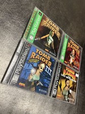 Tomb Raider PS1 Lot (Tomb Raider, II, III, The Last Revelation)