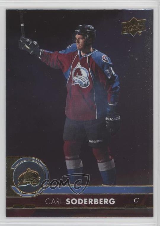 2017-18 Upper Deck Silver Foil Carl Soderberg #50