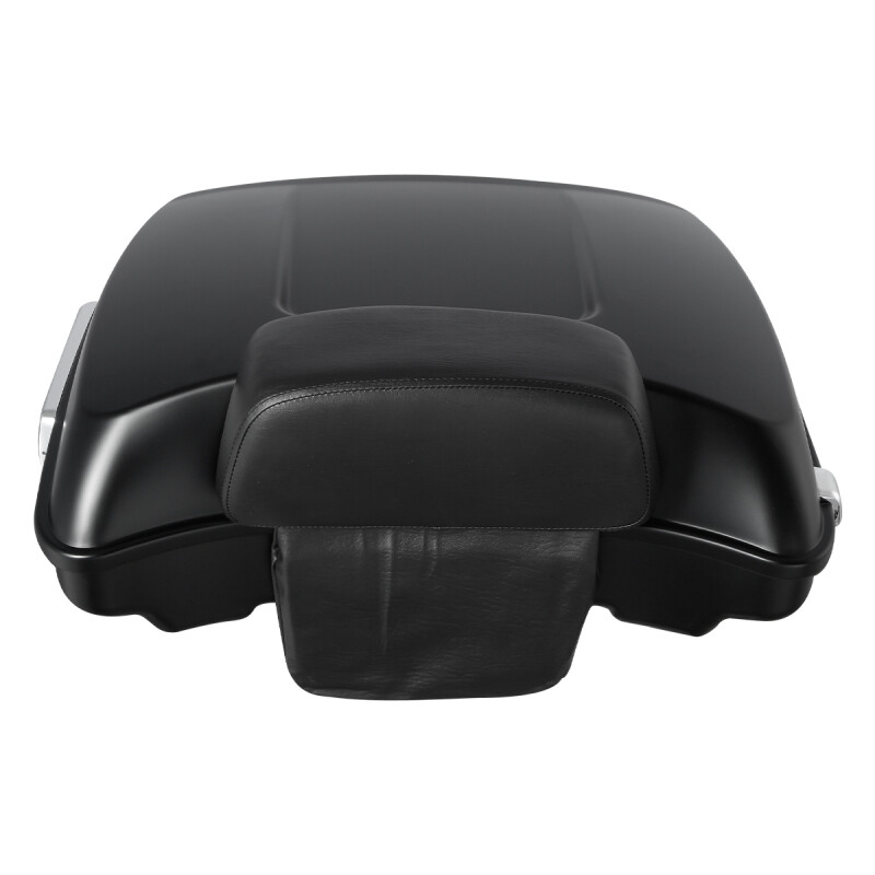 Matte 5.5" Razor Trunk Pad Solo Rack Fit For Harley Touring Road Glide 14-25