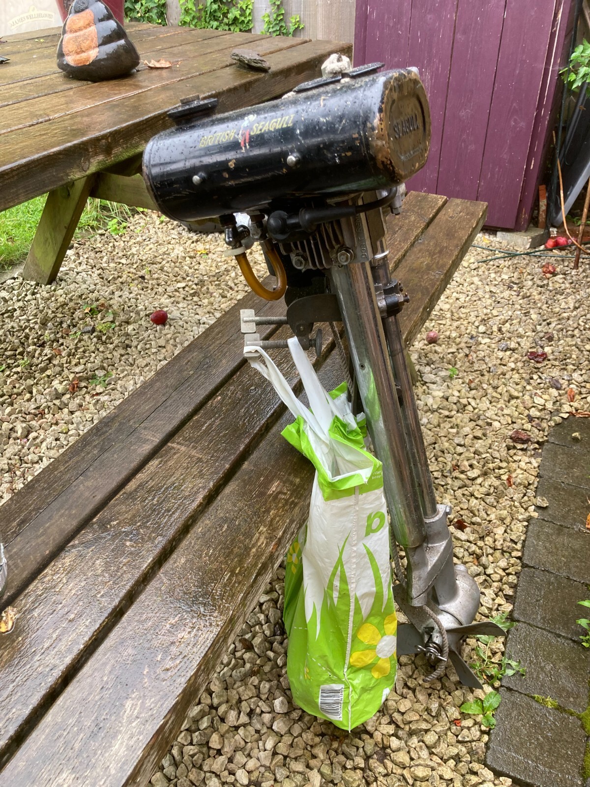 VINTAGE SEAGULL OUTBOARD MOTOR eBay