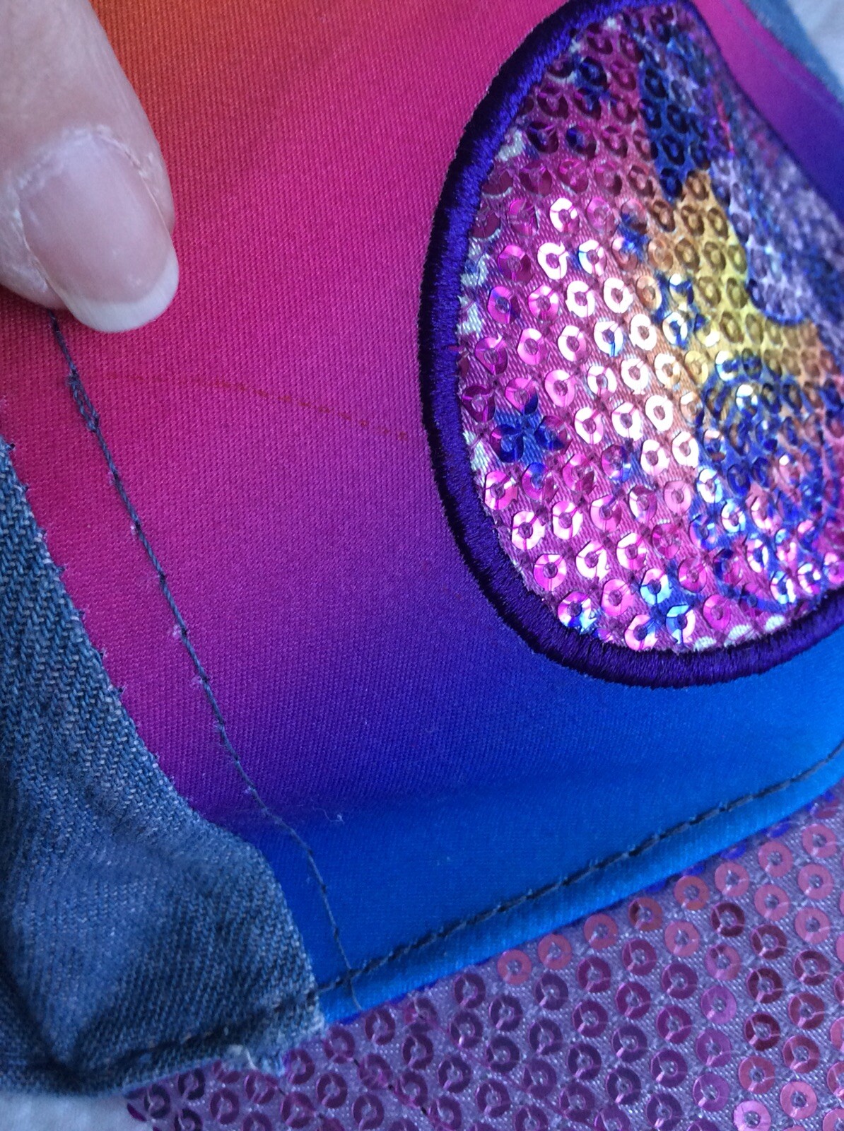 Cappello berretto baball My Little Pony con paillettes Twighlight Sparklle Youth taglia unica