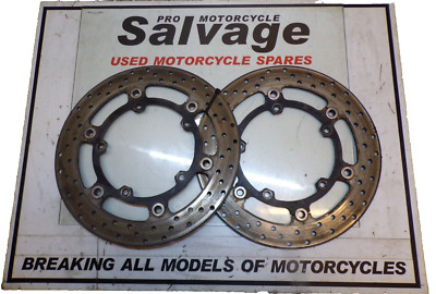 YAMAHA XSR 900 ABS MTM 850 2017:BRAKE DISCS - FRONT:USED MOTORCYCLE PARTS