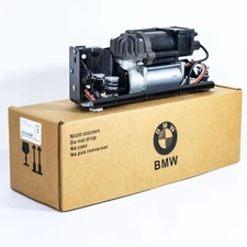 Air Suspension Compressor w/ Bracket 37206789450 For BMW 740i 750i 750Li 760Li