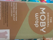 Moby Wrap Black Baby Sling/Wrap