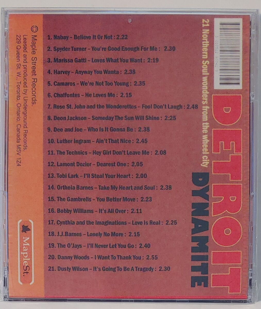 DETROIT DYNAMITE CD BRAND NEW | eBay