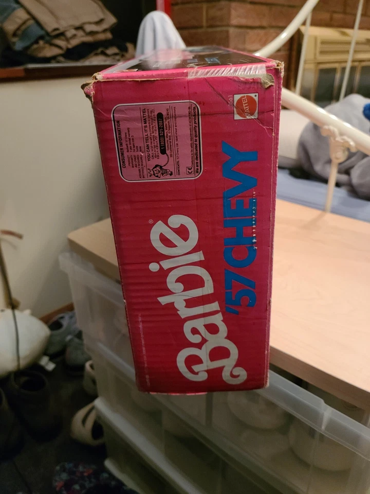 Coche Chevy Mattel Barbie '57 1989 NRFB 3561 (nuevo en caja) Foto 3 de 3