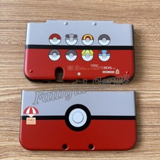 A  E Protective Case Cover Housing Shell For Nintendo New 3DS XL LL Red Pokemon