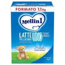 MELLIN 1 LATTE IN POLVERE PER LATTANTI LATTE UNO 0-6 MESI 1.100GR