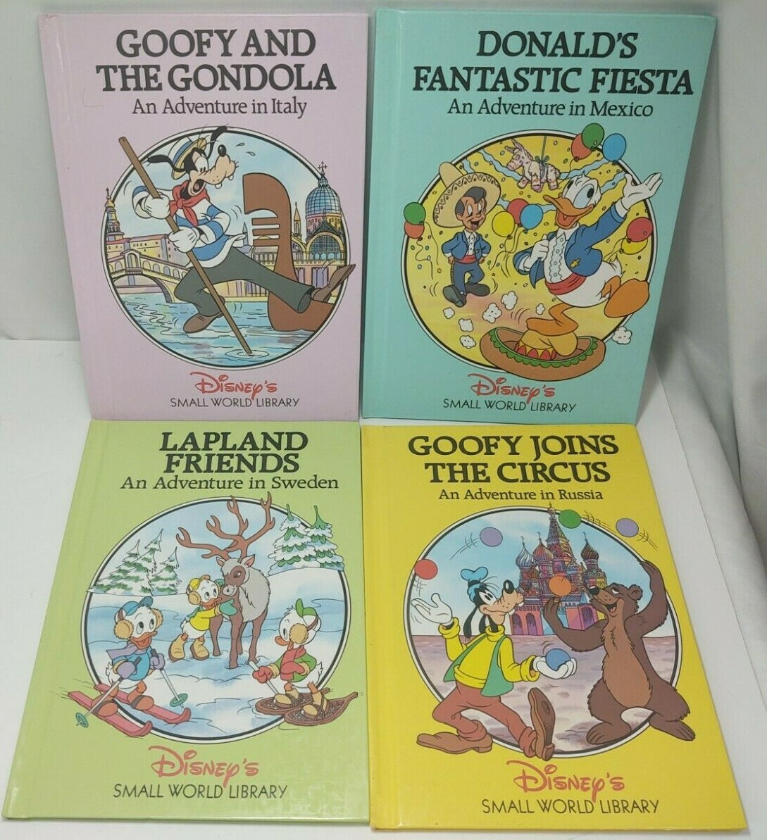 Disney's Small World Library 24冊　ディズニー Disney's Small World Library Children's Books (lot of 6