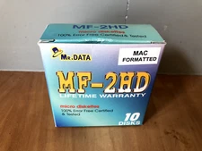 Mr Data MF-2HD Micro Diskettes 7 Disks MAC Formatted 3.5 Floppy 1.44 MB