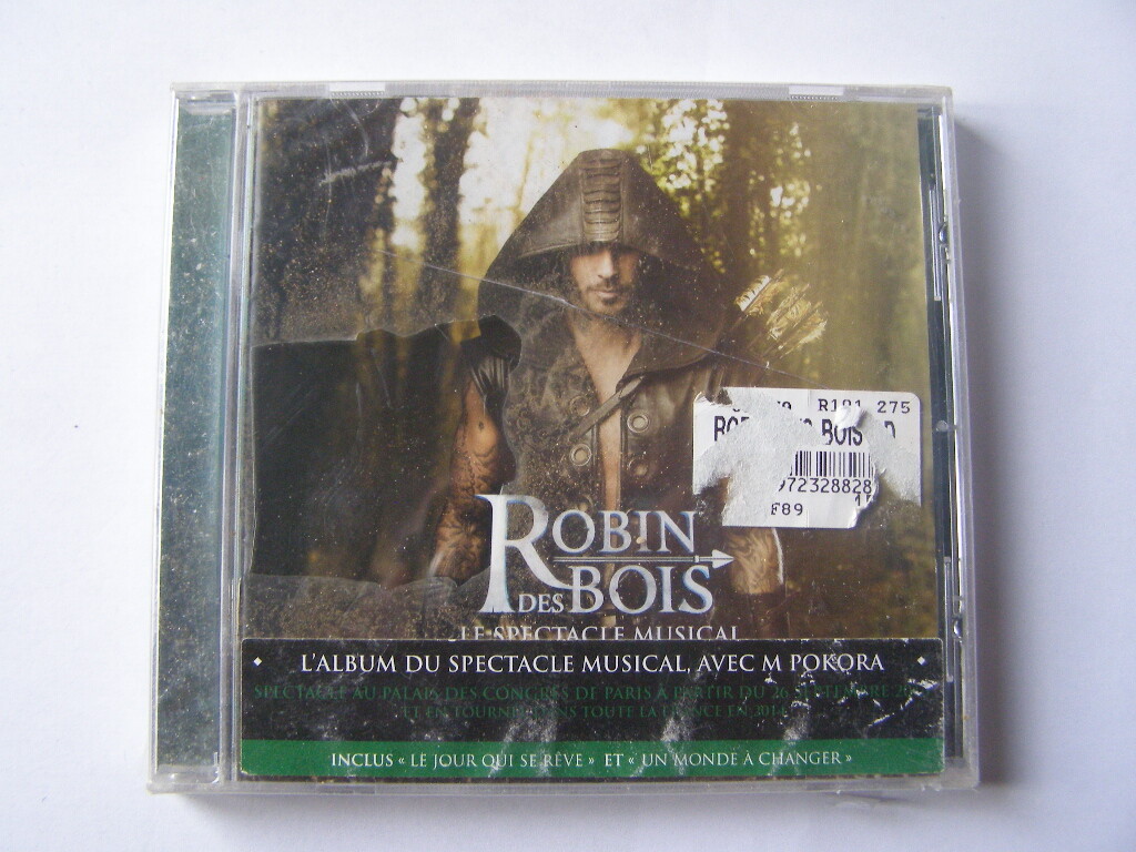 cd robin des bois spectacle ne renoncez jamais neuf sous blister