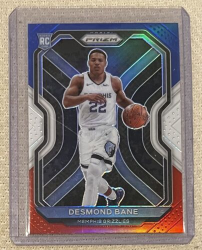 Desmond Bane Rookie Prizm Red White Blue #297 2020-21 Panini Prizm Basketball  - Picture 1 of 2