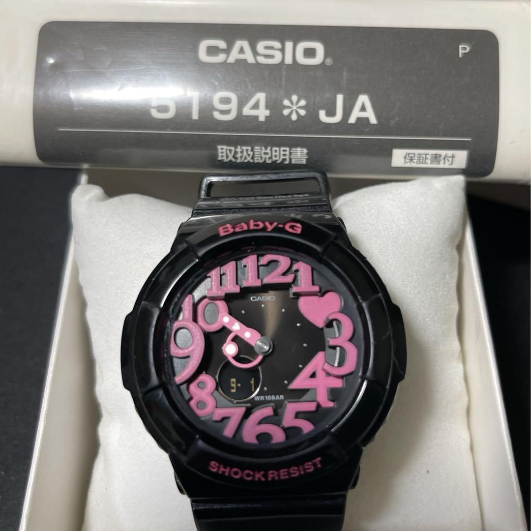 CASIO baby-g working item 5194 BGA-130 with box and manual Women
