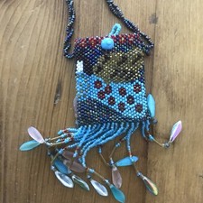 Small Beaded Medicine Bag