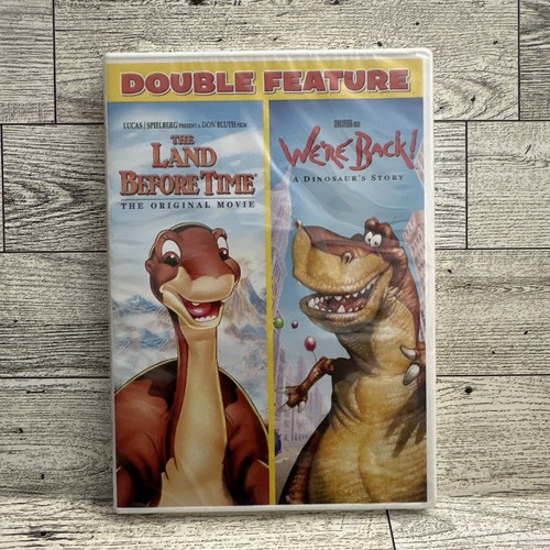 The Land Before Time / We're Back! A Dinosaurs Story (DVD, 2019, 2-Disc Set) NEW