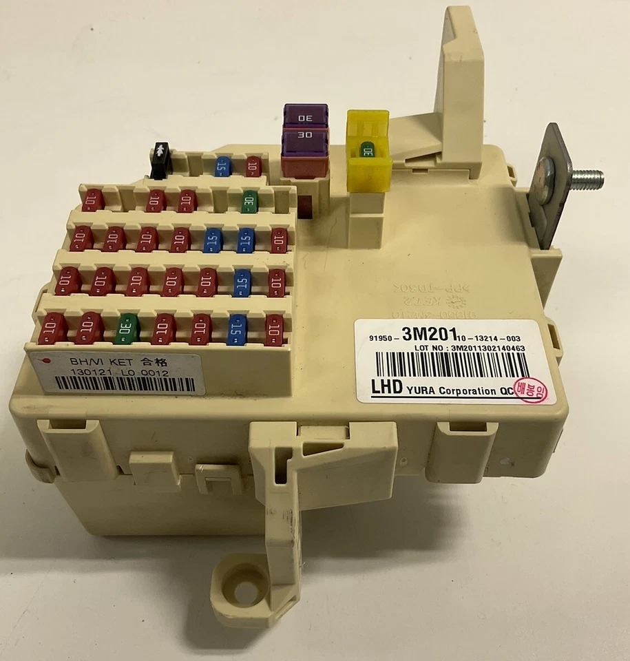 Hyundai Genesis 2013 bloque de conexiones lado del conductor 919503M201 OEM Foto 4 de 4