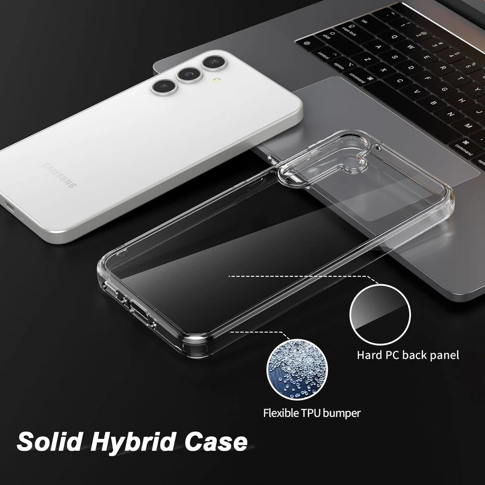 透明保护壳 适用于三星 Galaxy A35 5G 防震防摔手机保护套 — 第 4/4 张图片