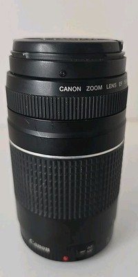 Canon EF 75-300mm f/4-5.6 III Telephoto Zoom Lens w/ Cap