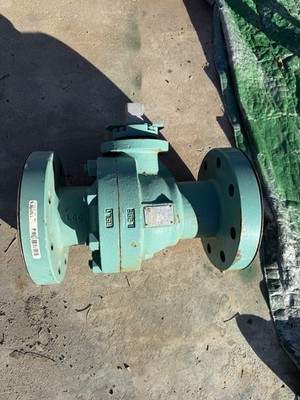 PBV 4 600 WCB Valve 4  600 Psi Double Flange New