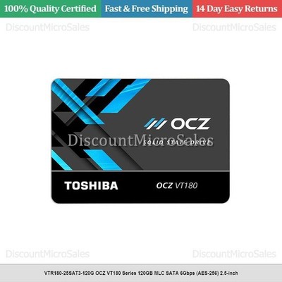VTR180-25SAT3-120G OCZ VT180 Series 120GB MLC SATA 6Gbps (AES-256) 2.5-inch
