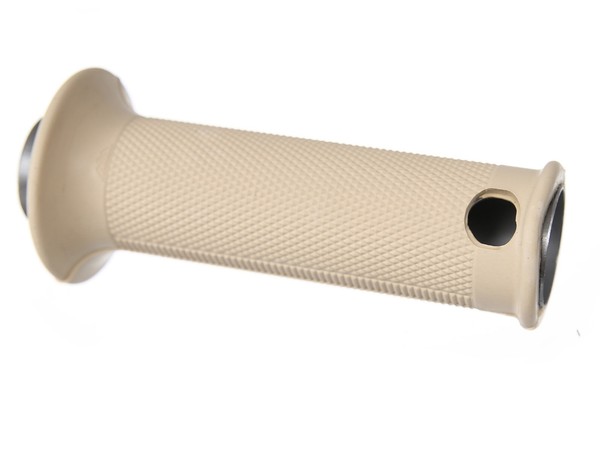 Gasdrehgriff, Griffrohr Mit Gummi, Elfenbein - Simson KR51 Schwalbe, SR4-2, SR4--image