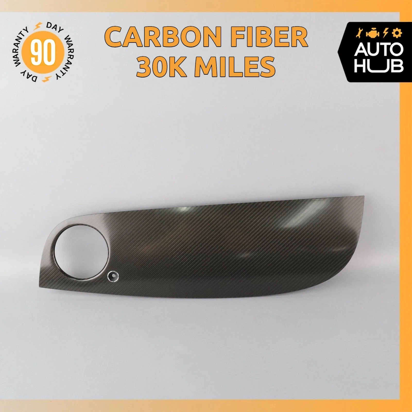 12-18 Bentley Continental GT GTC Right Dashboard Dash Trim Bezel Carbon OEM 30k