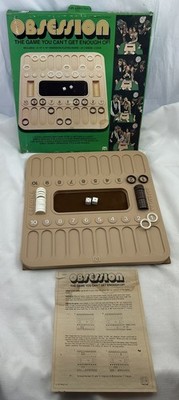 1976 Obsession Game by Mego Corps Complete in Great Condition FREE SHIPPING