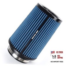 3 3.5 4 Inch Cold Air Intake Filter 76mm 89mm 101mm High Performance Blue