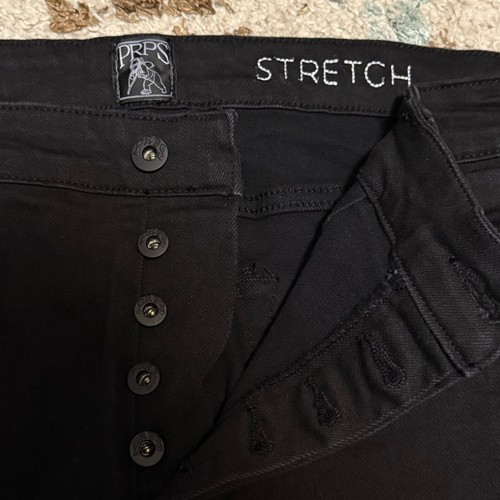 Neu mit Etikett Prps Stretch Cayenne Super Skinny schwarze Jeans Größe 38 x 34 - Bild 7 von 7