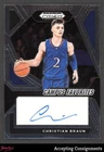 2024-25 Panini Prizm Draft Picks Campus Favorites Christian Braun AUTO NUGGETS
