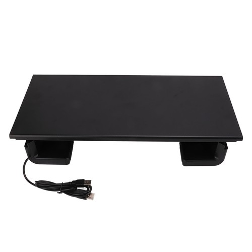 Monitor Stand Riser Ergonomic Design USB Charging Adjustable Monitor Riser De FY - Afbeelding 16 van 24