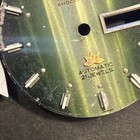 AK76 Vintage Mens Ricoh 29mm Green Tone Watch Dial Replacement Sold As Is** — photo 4