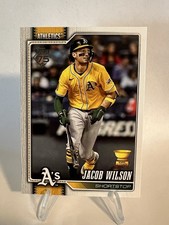 2026 Topps Series 1 Jacob Wilson RC Gold Cup #240 - Athletics