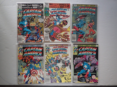 1982 Captain America 265-270