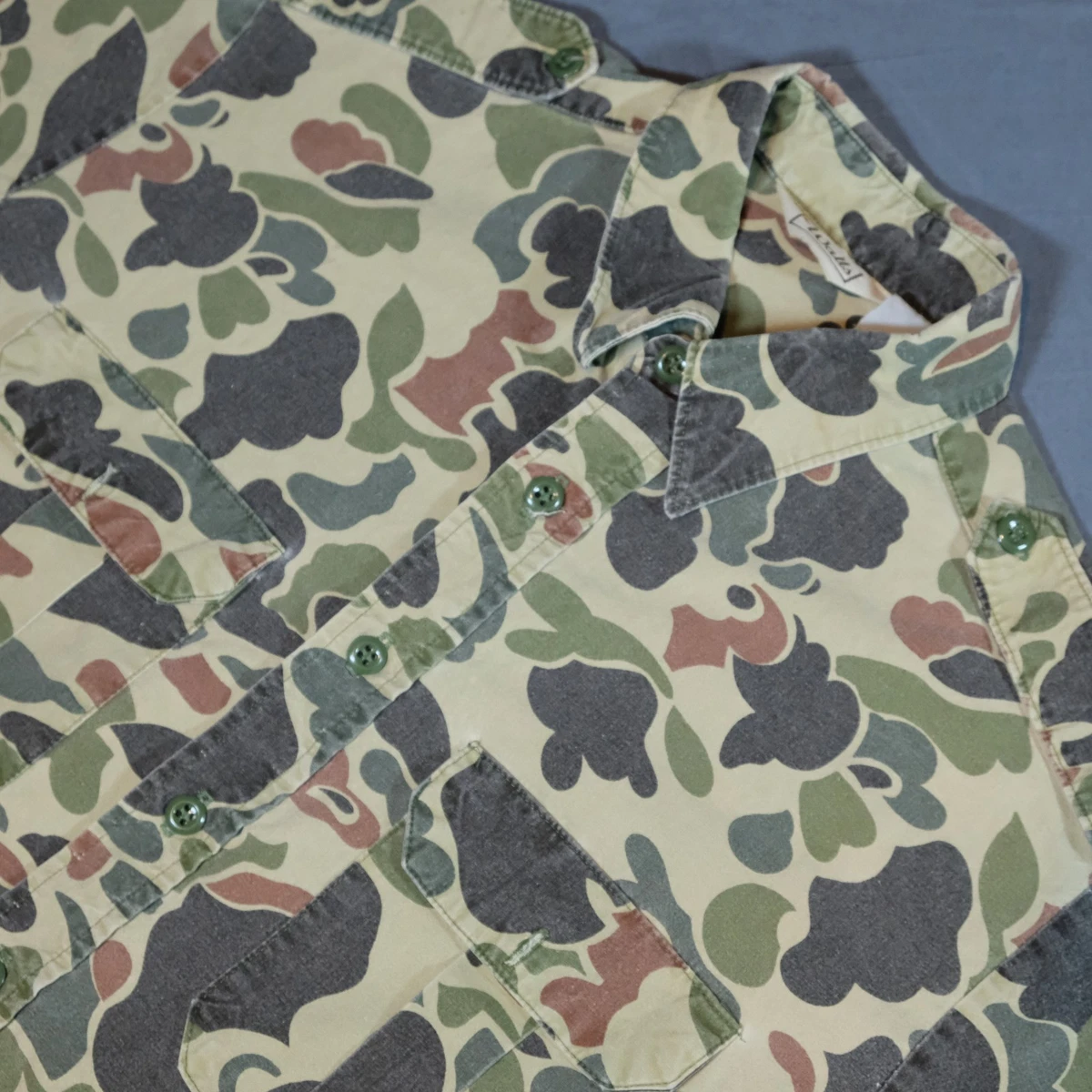 Vintage Duck Hunting Camo In Men