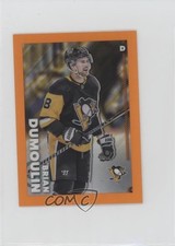 2022 Topps Chrome NHL Sticker Collection Orange Refractor /25 Brian Dumoulin ka7