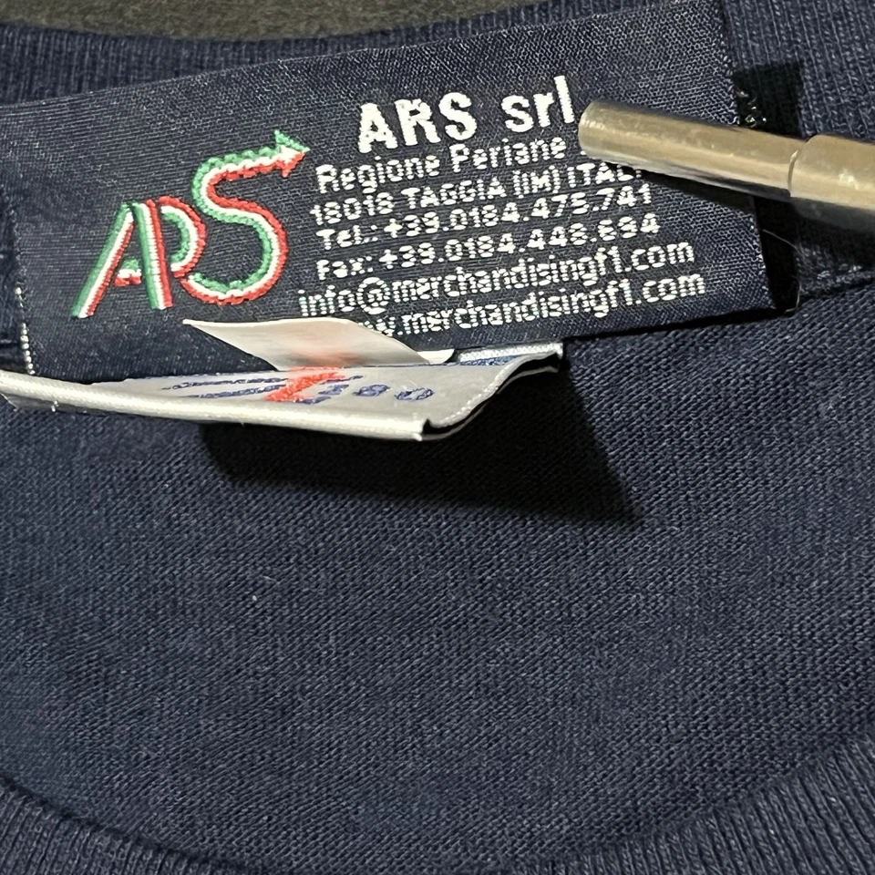 Maserati Trident Racing Shirt Blue Arm Patch Trofeo Original Formula 1 Vintage - Image 4 of 4