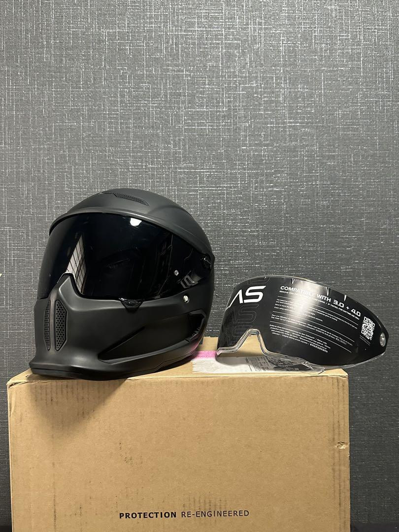 Ruroc ATLAS4.0 Core Carbon S-M size