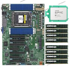 Supermicro H12SSL-i Motherboard AMD EPYC 7402 CPU Samsung 2133MHz ECC RAM