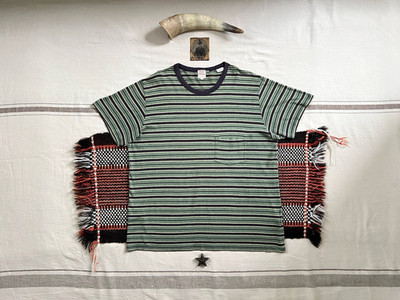 LVC T-Shirt L 50s Casuals Single Stitch Stripe Levi's Vintage Clothing 2015 Rare