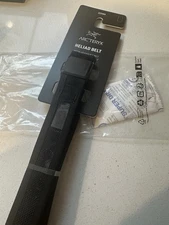 New Arc’teryx Heliad Belt 32mm Black Size Large