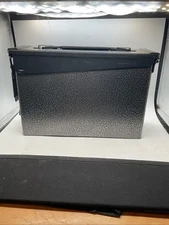 Treeline Ammo Can - Ammo Box - Black & Silver