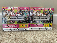 (2) 2020 NFL Football Rookies and Stars Longevity Boxes